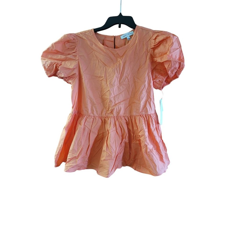 Women's Polin Top Jack & Avery Pink Size Large